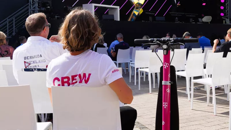 Telekom's customized XBoard at the DigitalX event